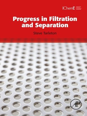 cover image of Progress in Filtration and Separation